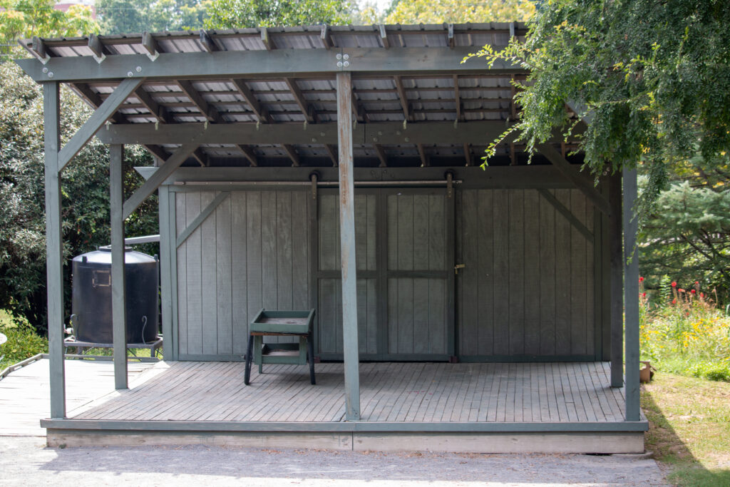 The Miller Pavilion within the Children's Garden