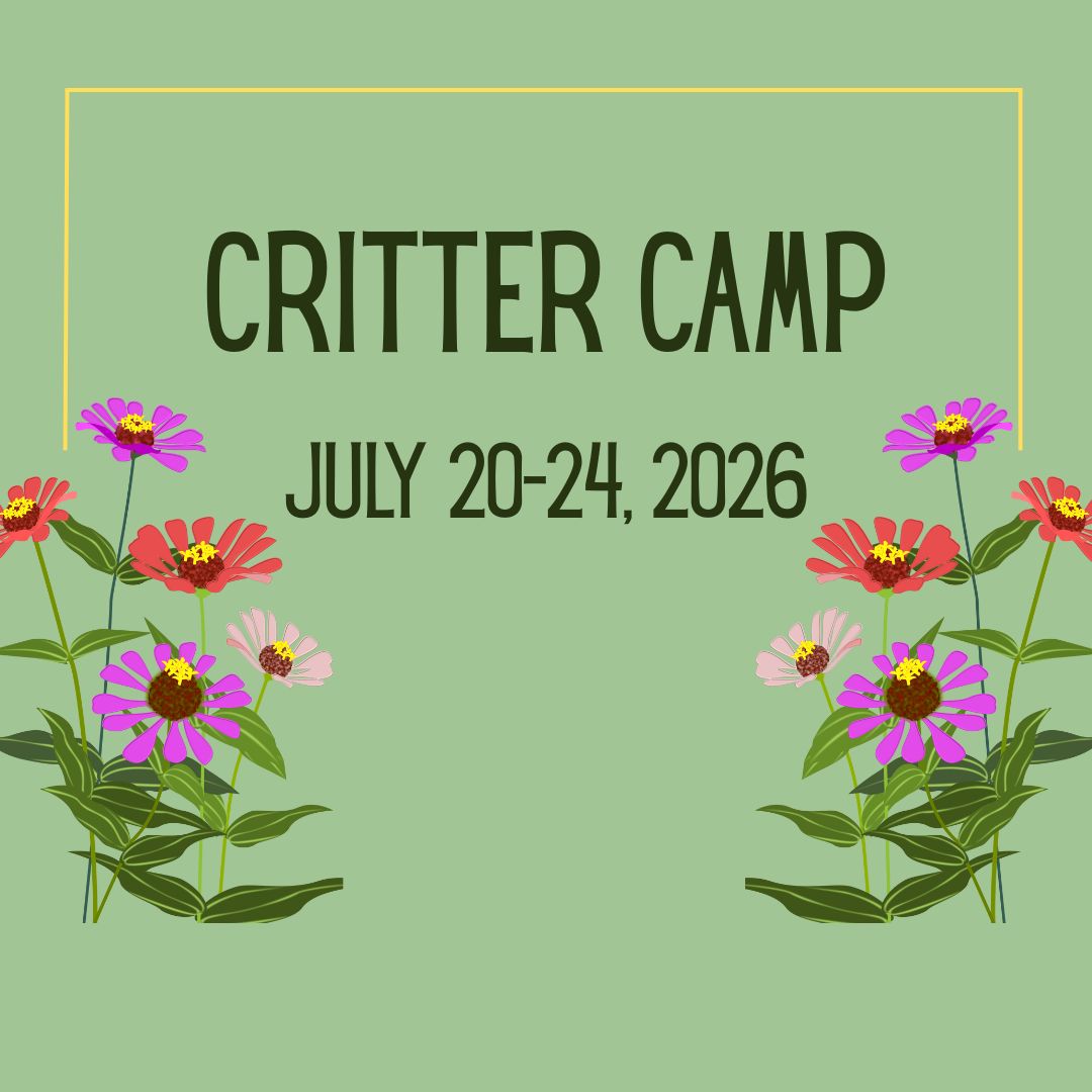 critter camp july 20-24 2026