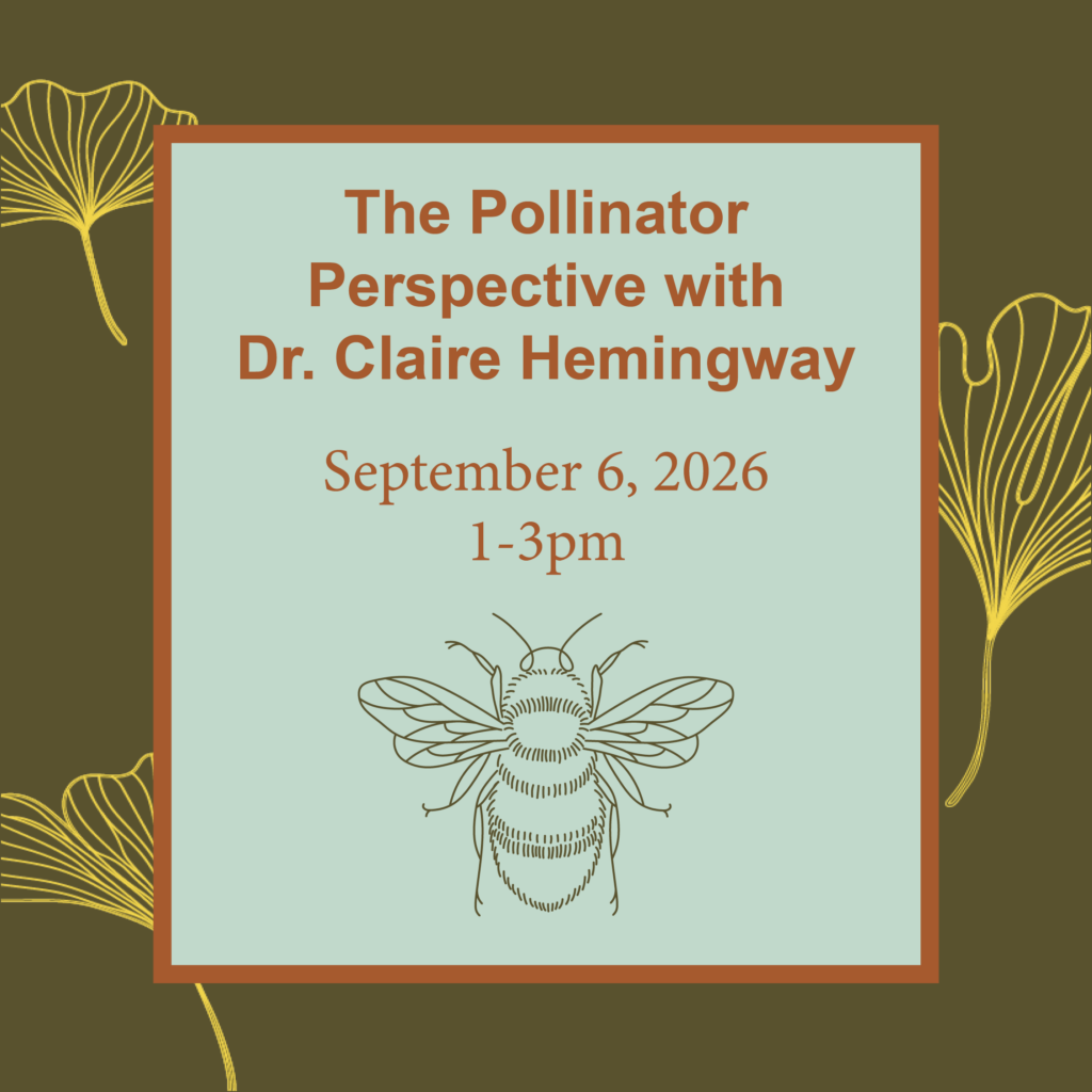 The Pollinator Perspective with Dr. Claire Hemingway