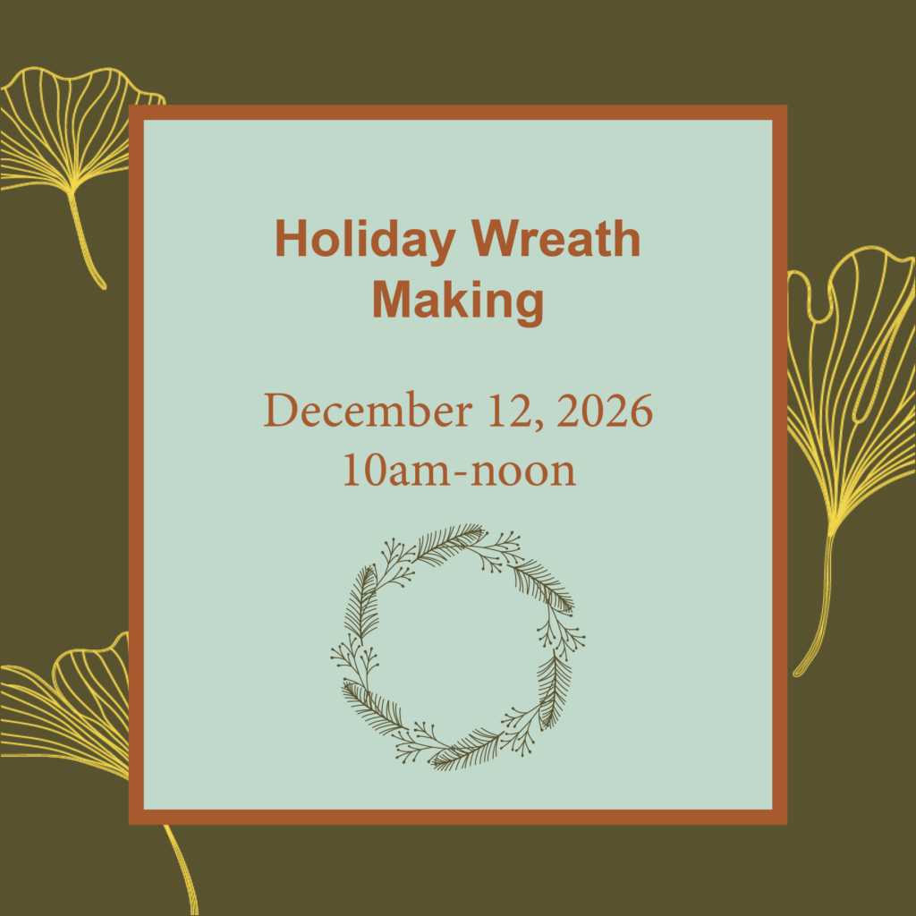 Holiday Wreath Making